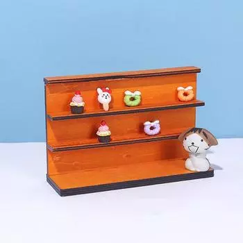 1:12 кукольных домиков Миниатюрная книжная полка Настенный фон Доска Мебель Модель для дома Декор Игрушка Кукольный дом Аксессуары