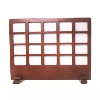 1:12 кукольных домиков, миниатюрная мебель, украшение, нежная деревянная оконная перегородка