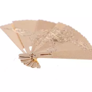 1:12 кукольных домиков миниатюрная металлическая резьба веерная модель игрушечная кукла домашний декор аксессуары