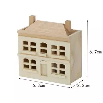 1:12 кукольных домиков, миниатюрная милая вилла, модель маленького домика, декоративная игрушка, игровой домик, игрушка