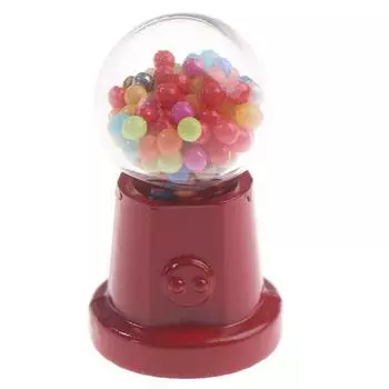 1:12 кукольных домиков, миниатюрная мини-конфетная машина, модель кухонной мебели, игрушки красный