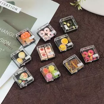 1:12 кукольных домиков, миниатюрная модель десерта, торта, модель сцены, декор, аксессуары