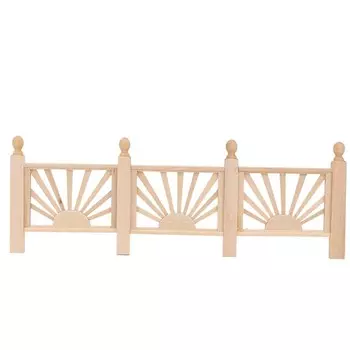 1:12 кукольных домиков, миниатюрные перила, садовые аксессуары, украшения для балкона, игрушка