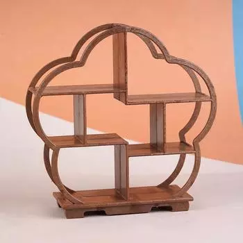 1:12 кукольных домиков, миниатюрный богу, пустая полка, мини-стенд, стеллаж для хранения, модель домашнего декора, игрушки, кукольные домики, аксессуары кофейный