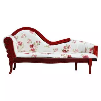 1:12 кукольных домиков Миниатюрный европейский стиль шезлонг диван кресло мебель модель декор игрушка кукольный дом аксессуары A3