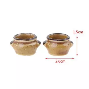 1:12 кукольных керамических горшков, мисок, столовых приборов, мисок для овощей, суповой миски, кухонных игрушек