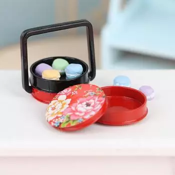 1:12 кукольных мини-корзинок для еды, сплав, ланч-бокс, коробка для закусок, декоративная игрушка