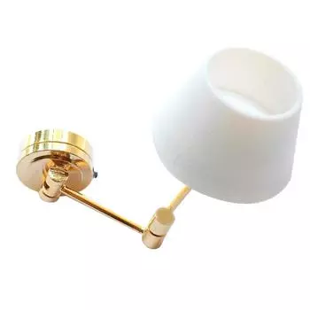 1:12 кукольных мини-светильников для настенного светильника, светодиодная лампа, складной телескопический настенный светильник, декоративная игрушка