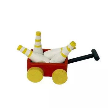 1:12 кукольных миниатюрных боулинг-тележек, мебель для дома, модель декора, игрушечный кукольный домик, аксессуары для уличных игрушек