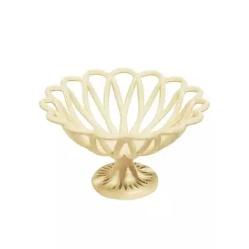 1:12 кукольных миниатюрных фруктовниц Мини-симуляция Высоконожная фруктовница Модель Гостиная Украшение Микро Сцена Декор Игрушка чёрный