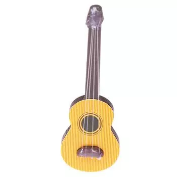 1:12 кукольных миниатюрных гитарных аксессуаров для кукольного домика, украшения для кукольного домика