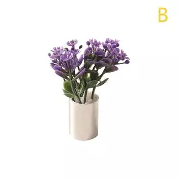 1:12 кукольных миниатюрных комнатных растений, цветочный горшок, бонсай, сад, домашняя модель, декор