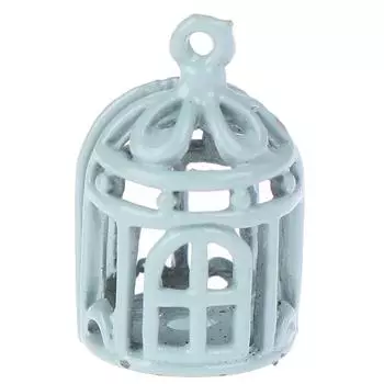 1:12 кукольных миниатюрных металлических клеток для птиц, украшение для кукольного дома, птичьи клетки