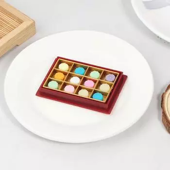1:12 кукольных миниатюрных моделей Mooncake Model Food Decoration Accessories