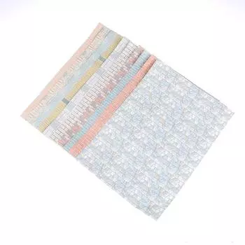 1:12 кукольных миниатюрных напольных обоев, украшения дома, наклейки, аксессуары