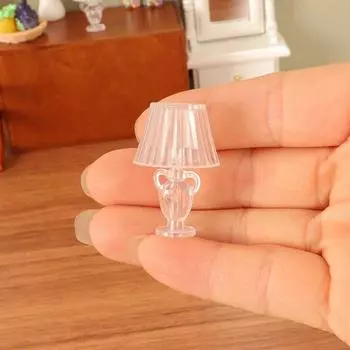 1:12 кукольных миниатюрных ночников, настольных ламп, модель кукольного дома, мебель для спальни, декор, игрушка, кукольный домик, аксессуары для домашней сцены A1