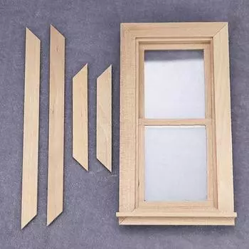 1:12 кукольных миниатюрных оконных моделей, декор для дома, двери и окна, мебель, игрушка