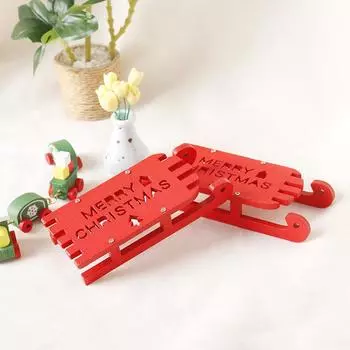 1:12 кукольных миниатюрных саней, саней, рождественских украшений, декоративных игрушек для кукольных домов, аксессуаров