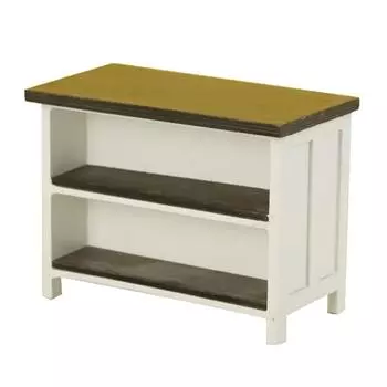 1:12 кукольных миниатюрных столов, двухъярусный стол для хранения мебели, модель декора, игрушки, аксессуары для кукольных домов абрикосовый