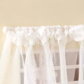 1:12 кукольных миниатюрных занавесок из белой ткани, кружевная занавеска для двери, декор для окна, модель для спальни, гостиной, мебель для декора, игрушка