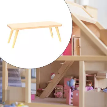 1:12 кукольных столиков для детей, ролевые игры, игрушки для самостоятельной сборки, аксессуары для кукольного домика, миниатюрная мебель, сцена