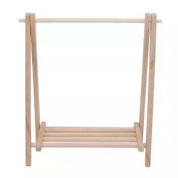 1:12 кукольных вешалок для одежды деревянная напольная подставка кукольная одежда аксессуары миниатюрная кукольная одежда