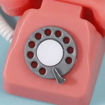 1:12 Кукольный Дом Мебель Для Дома Модель Моделирование Мини Телефон зелёный