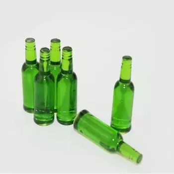 1:12 Кукольный дом, миниатюрная сцена, модель сцены, аксессуары для кукольного домика, мини-бутылка вина синий