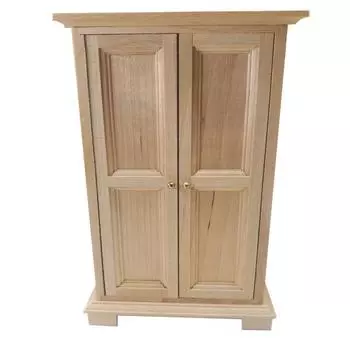 1/12 кукольный домик, деревянный шкаф, аксессуары, модель игрушки, мини-шкаф для комнаты, украшение ландшафта кукольного домика 9.5*3.8*15.4cm бежевый