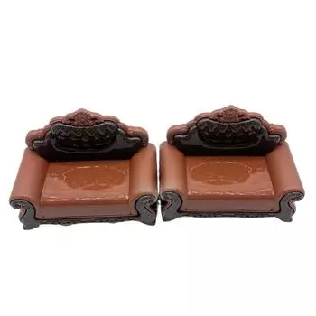 1/12 кукольный домик имитация европейского стиля диван модель кукольный домик миниатюрная гостиная мебель украшения кукольный домик аксессуары