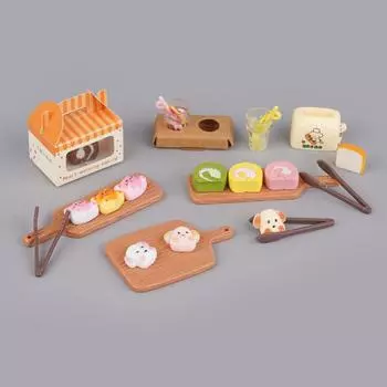 1/12 кукольный домик имитация хлеба печенья напиток кукольный домик мини десерт магазин еда украшения кукольный домик кухня ролевые игры игрушки A1