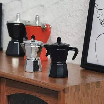 1/12 кукольный домик имитация кофемашины модель кукольный домик кухонный декор игрушки кукольный домик аксессуары ролевые игры игрушка A6