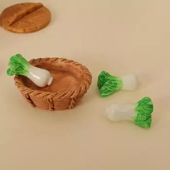 1/12 Кукольный домик Имитация Кухни Плита и Кастрюля Набор Кукольный домик Еда Овощи Корзины Кукольный Дом Аксессуары Игрушки для ролевых игр A2