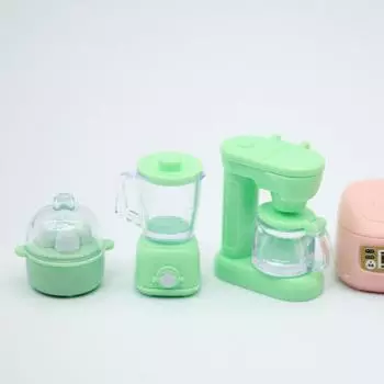 1/12 кукольный домик, имитация кухонной утвари, набор кукольной печи, рисоварка, модель кукольного дома, миниатюрная мебель, аксессуары