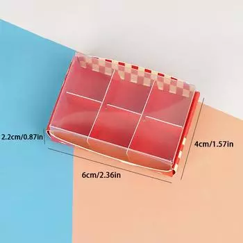 1/12 кукольный домик, имитация пустой коробки для торта, десерта, модель кукольного домика, миниатюрное украшение для еды, аксессуары для кукольного дома