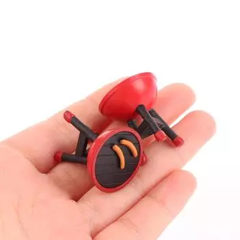 1/12 кукольный домик, имитация стойки для барбекю с жареной колбасой, кукольный домик, мини-кухонный декор, кукольный дом, открытый сад, игрушки