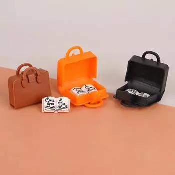 1/12 кукольный домик, имитация сумки, школьная сумка, модель книги, куклы, мини-сумки, одежда, аксессуары, кукольный домик, кабинет, украшения, игрушки A3