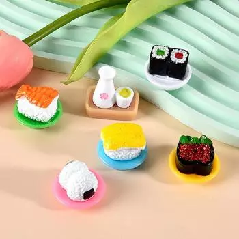 1/12 кукольный домик имитация суши модель кукольный домик миниатюрная кухня еда украшения кукольный домик сцены аксессуары детские игрушки