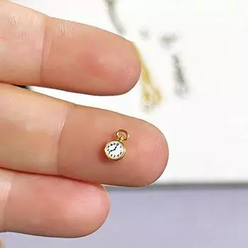 1/12 кукольный домик, имитация винтажных карманных часов, кукольный домик, мини-украшение, аксессуары для кукольного дома, детская игрушка для ролевых игр B