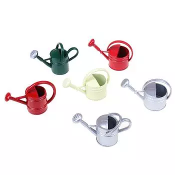 1:12 Кукольный домик лейка садовый посыпать цветочный горшок миниатюрный декор A2