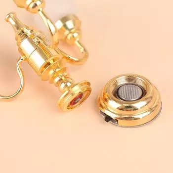 1:12 Кукольный домик Мини 3-х ламповый потолочный светильник Люстра Светодиодная лампа Настенный светильник Домашний декор