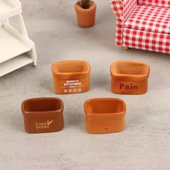 1/12 кукольный домик мини-хлебница кукольная кухня корзины для хранения продуктов модель кукольный домик декор аксессуары