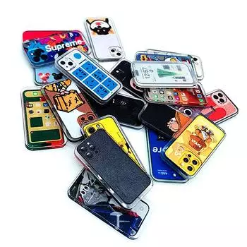 1/12 кукольный домик мини мобильный телефон модель кукольный домик имитация сотовый телефон кукольный дом украшения аксессуары ролевые игры игрушки