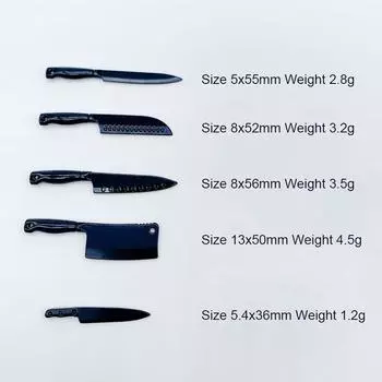 1/12 Кукольный домик Мини Ножи Модель Кукольный домик Кухня Кухонная утварь Аксессуары