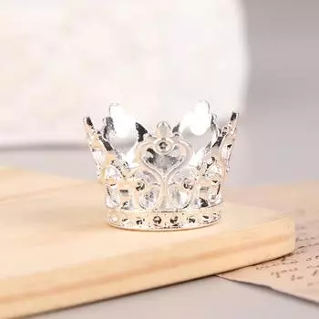1/12 кукольный домик Мини принцесса Корона кукольный домик Моделирование Стразы Короны Маленькая тиара Кукольный дом Украшения Аксессуары A5