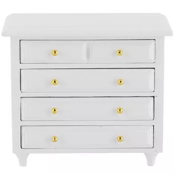 1/12 кукольный домик мини-шкафчик миниатюрная спальня гостиная мебель декор