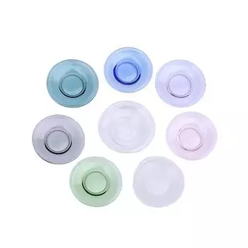 1/12 кукольный домик мини стеклянная тарелка модель кукольный домик кухонная посуда украшения кукольный домик аксессуары ролевые игры игрушки светло-зеленый