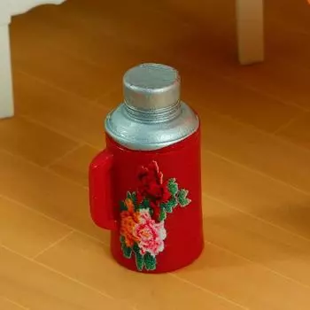 1/12 кукольный домик мини угольная плита чайник газовый баллон модель кукольный домик кухонные принадлежности кукольный домик мебель украшения аксессуары