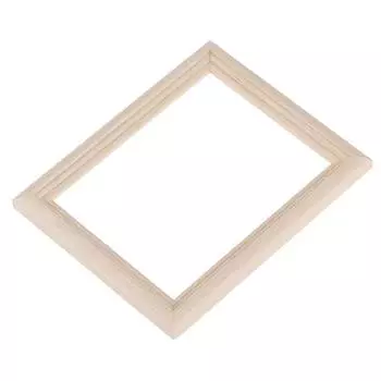 1/12 Кукольный домик Миниатюра Деревянная фоторамка Модель Игрушки Мебель Аксессуары One Size