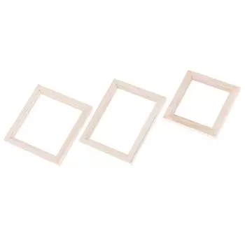 1/12 Кукольный домик Миниатюрная деревянная фоторамка Моделирование Мебель Модель Аксессуары 7*7cm